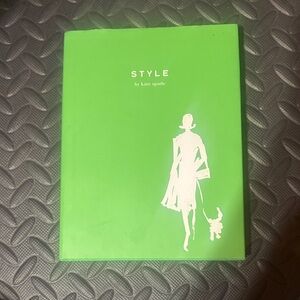 Kate Spade Green Style Book with Silhouette